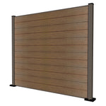 Carica l'immagine nel visualizzatore Galleria, Pannello di recinzione in WPC - Altezza 185 cm - Mod 1A