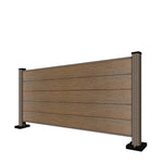 Carica l'immagine nel visualizzatore Galleria, Pannello di recinzione in WPC - Altezza 92 cm - Mod 1C